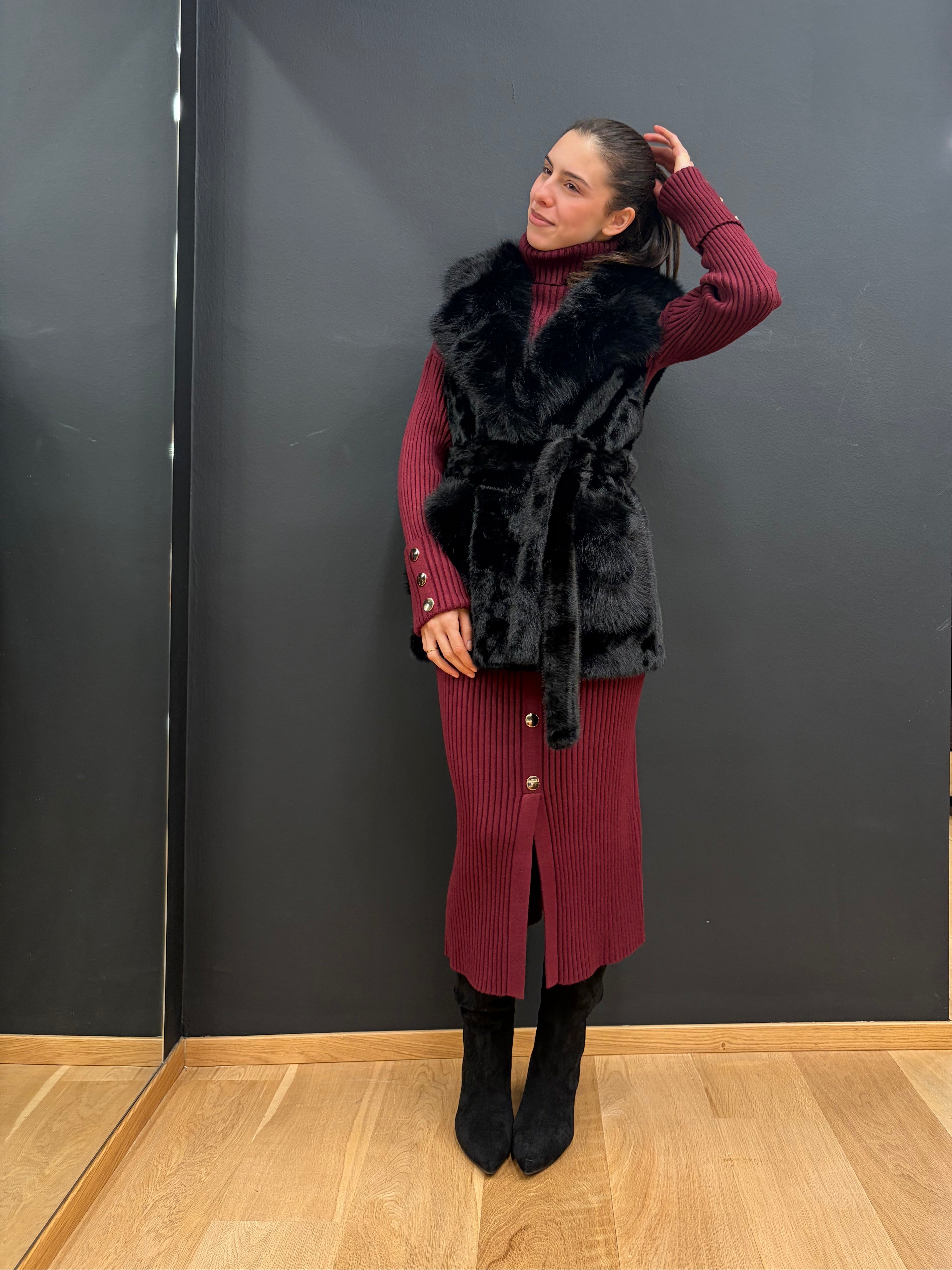 Ecopelliccia smanicata Giusy