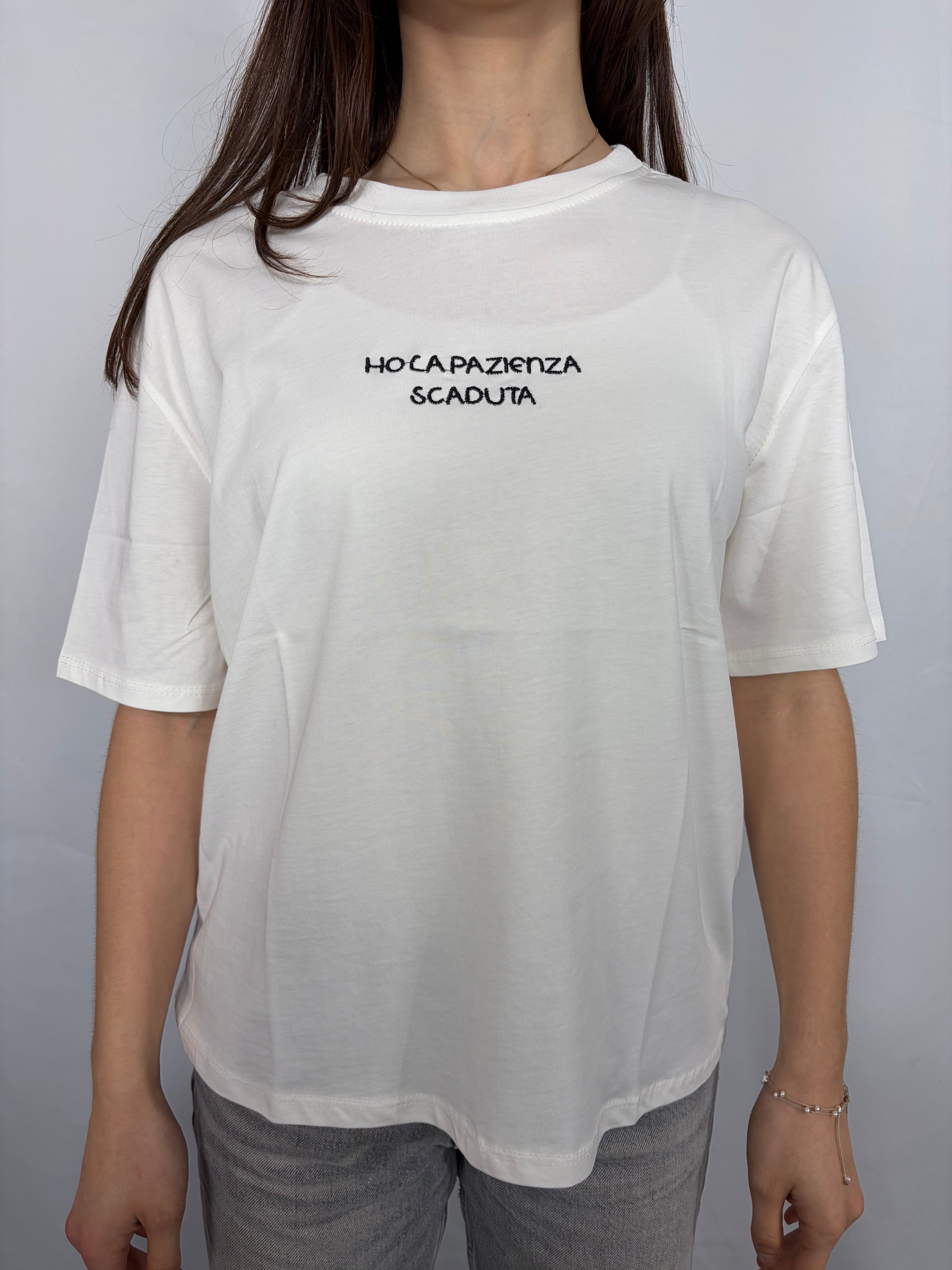 T-shirt “HO LA PAZIENZA SCADUTA”