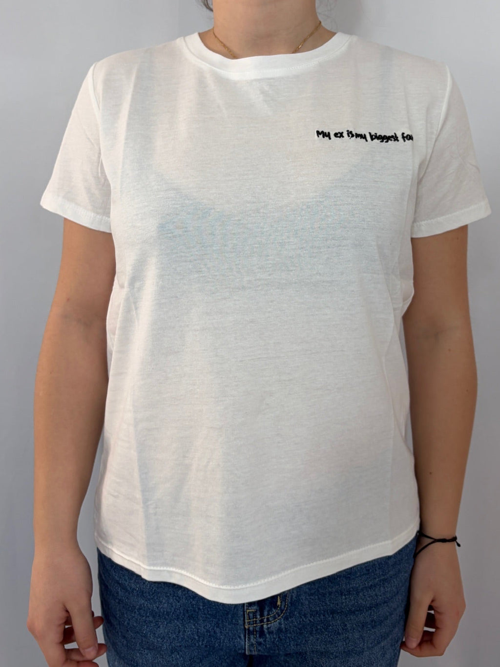 T-shirt "My ex is my biggest fan"