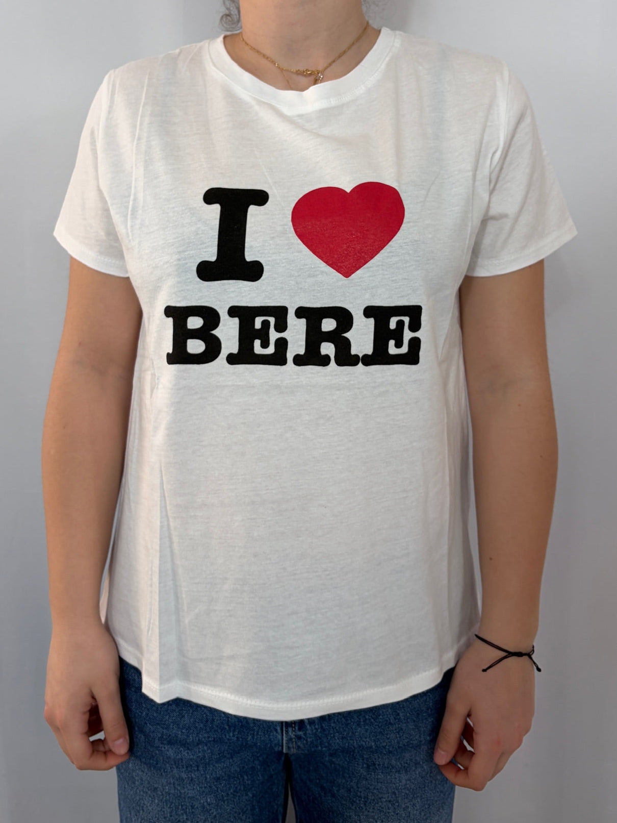 T-shirt "I love bere"