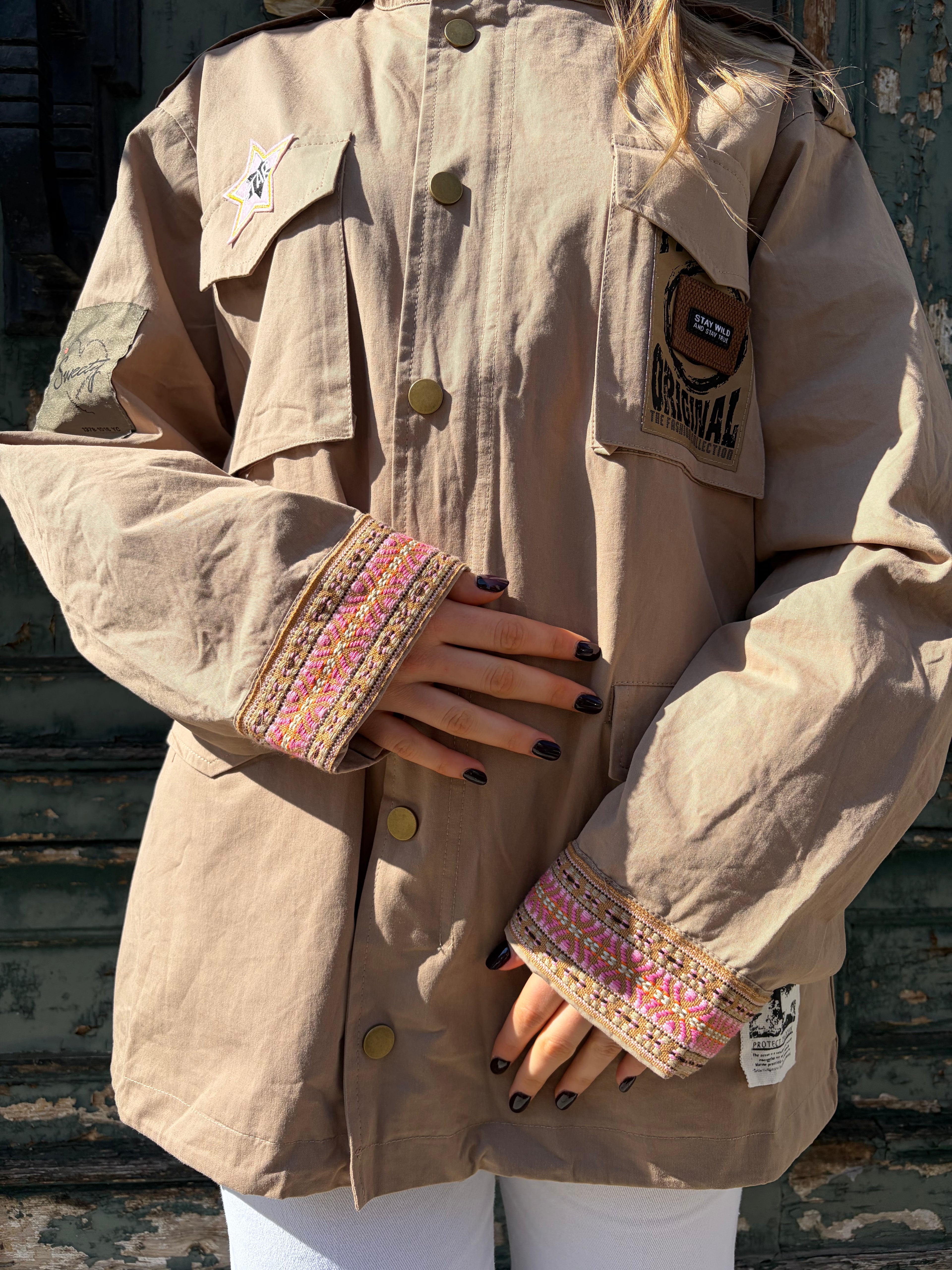 Giacca Army Chic