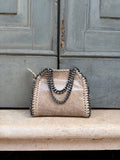 Borsa Stella catena argento