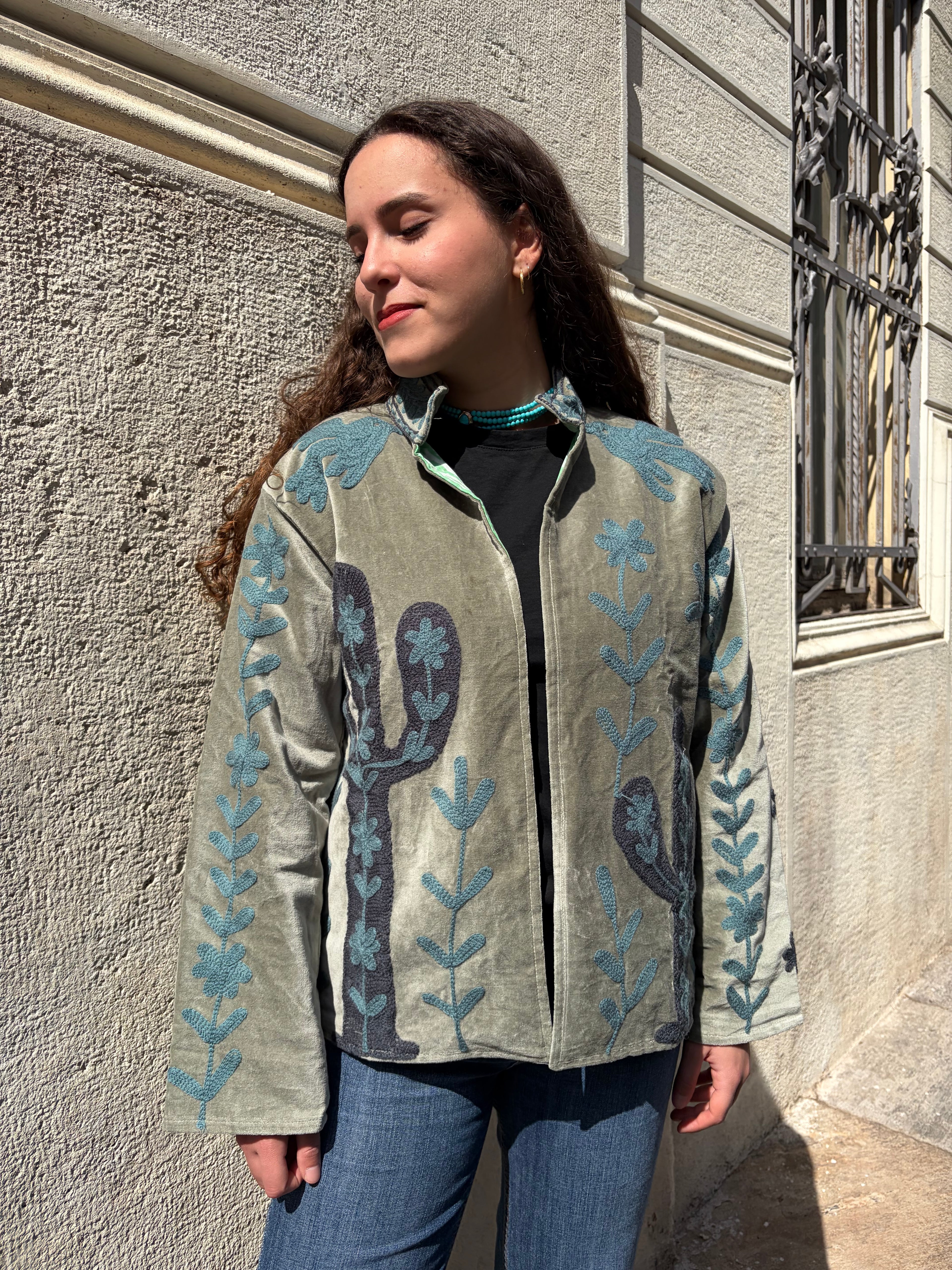 Giacca Indie Cotton Velvet