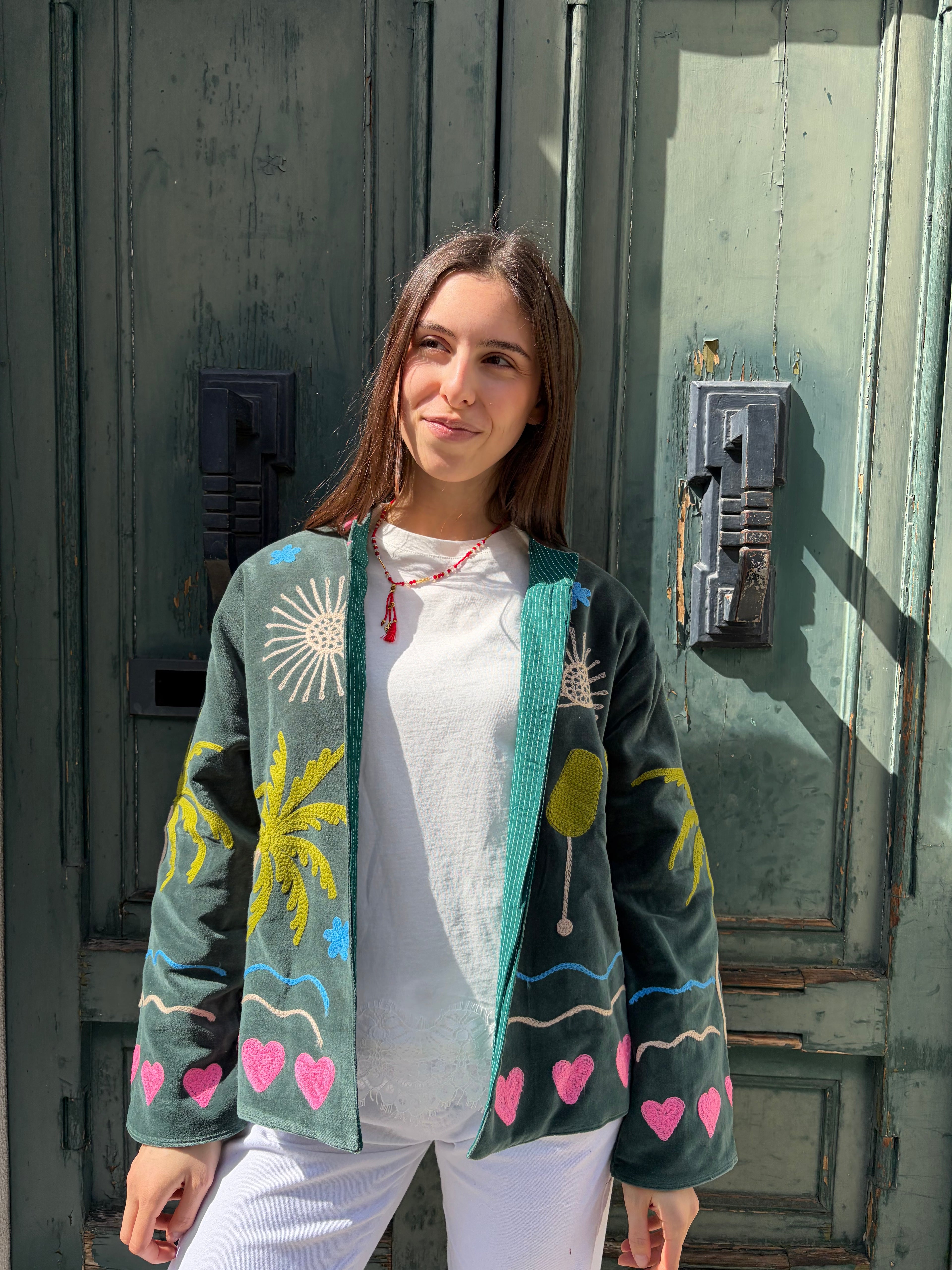 Giacca Indie Cotton Velvet