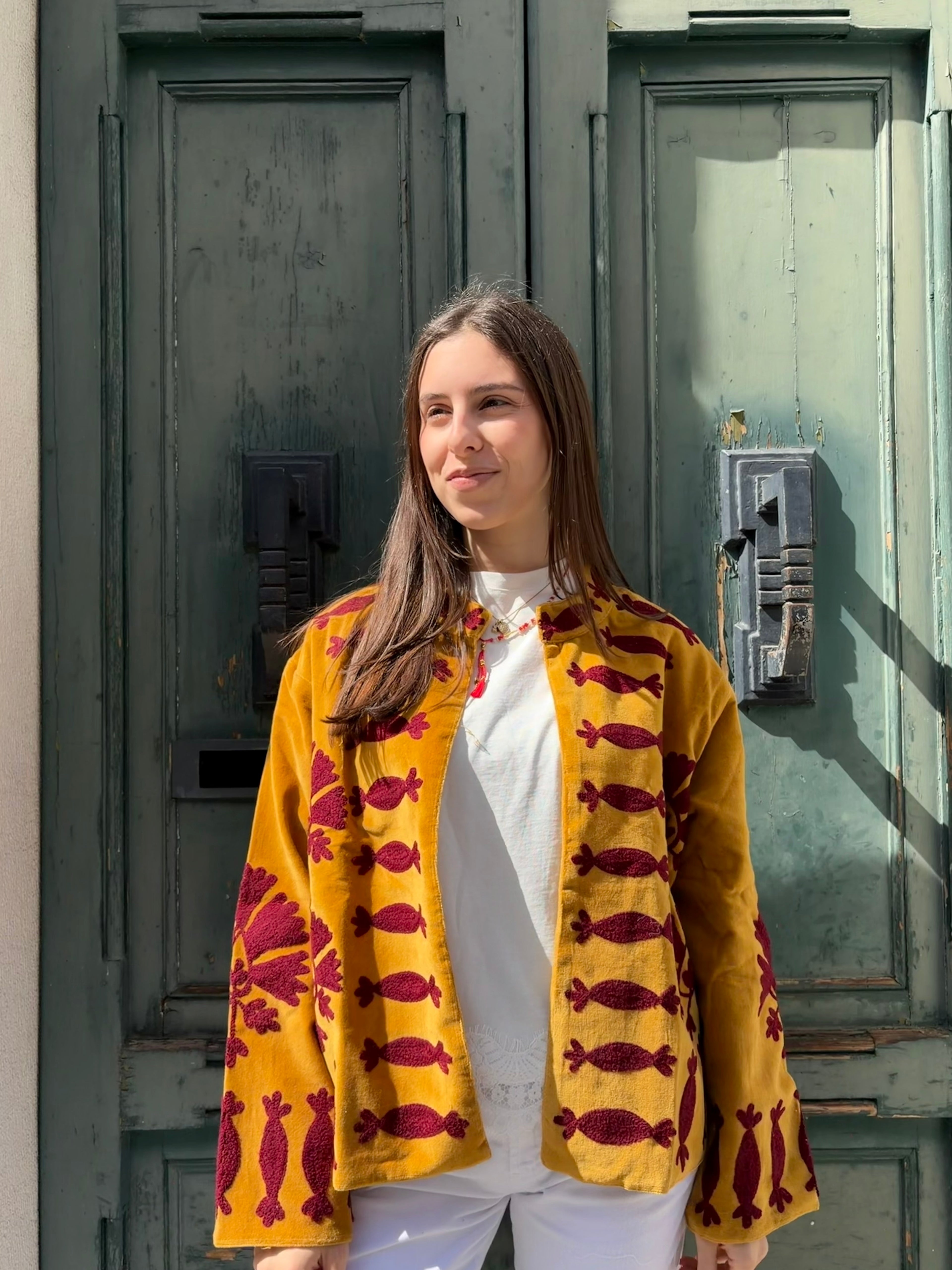 Giacca Indie Cotton Velvet