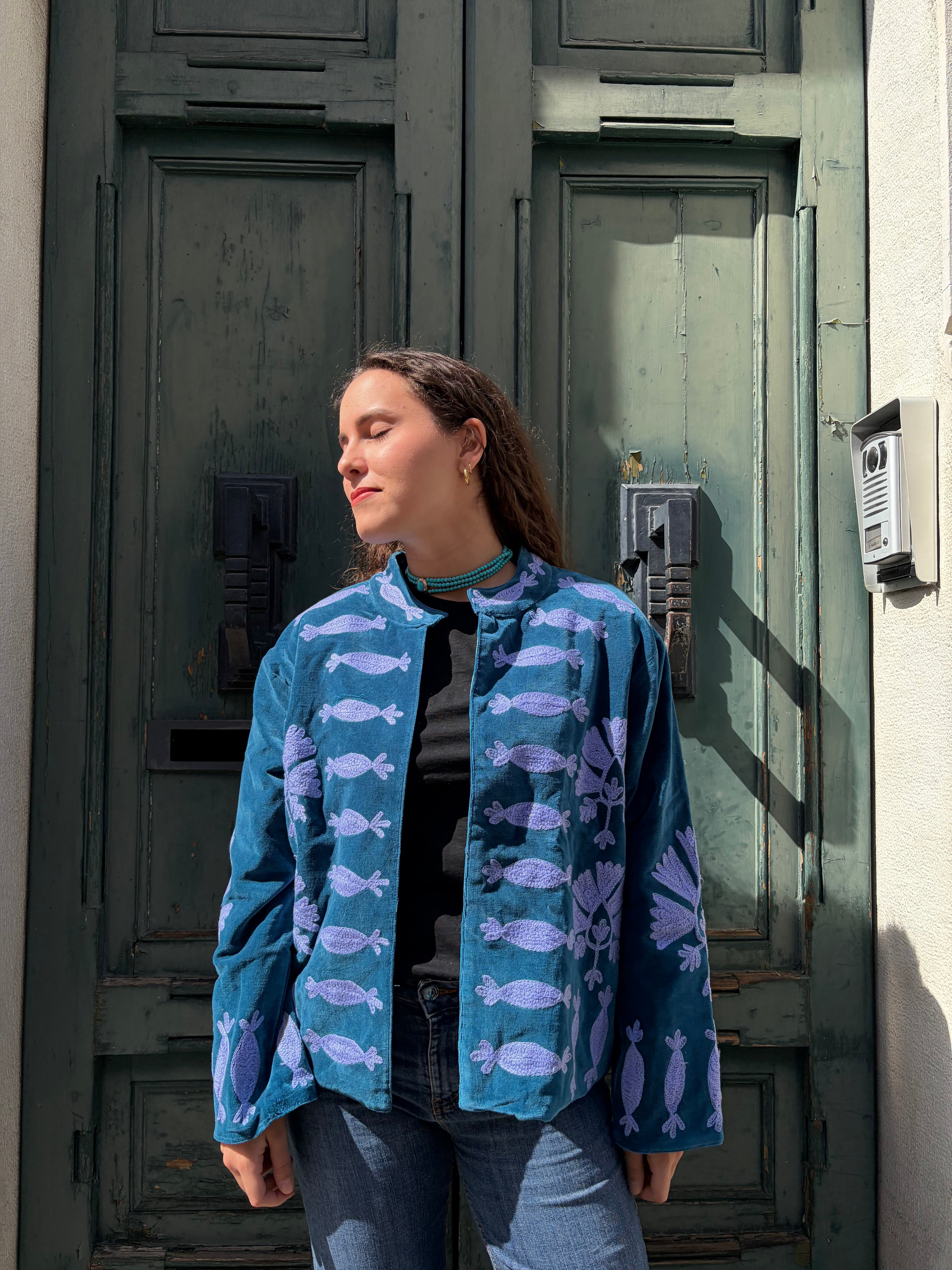 Giacca Indie Cotton Velvet