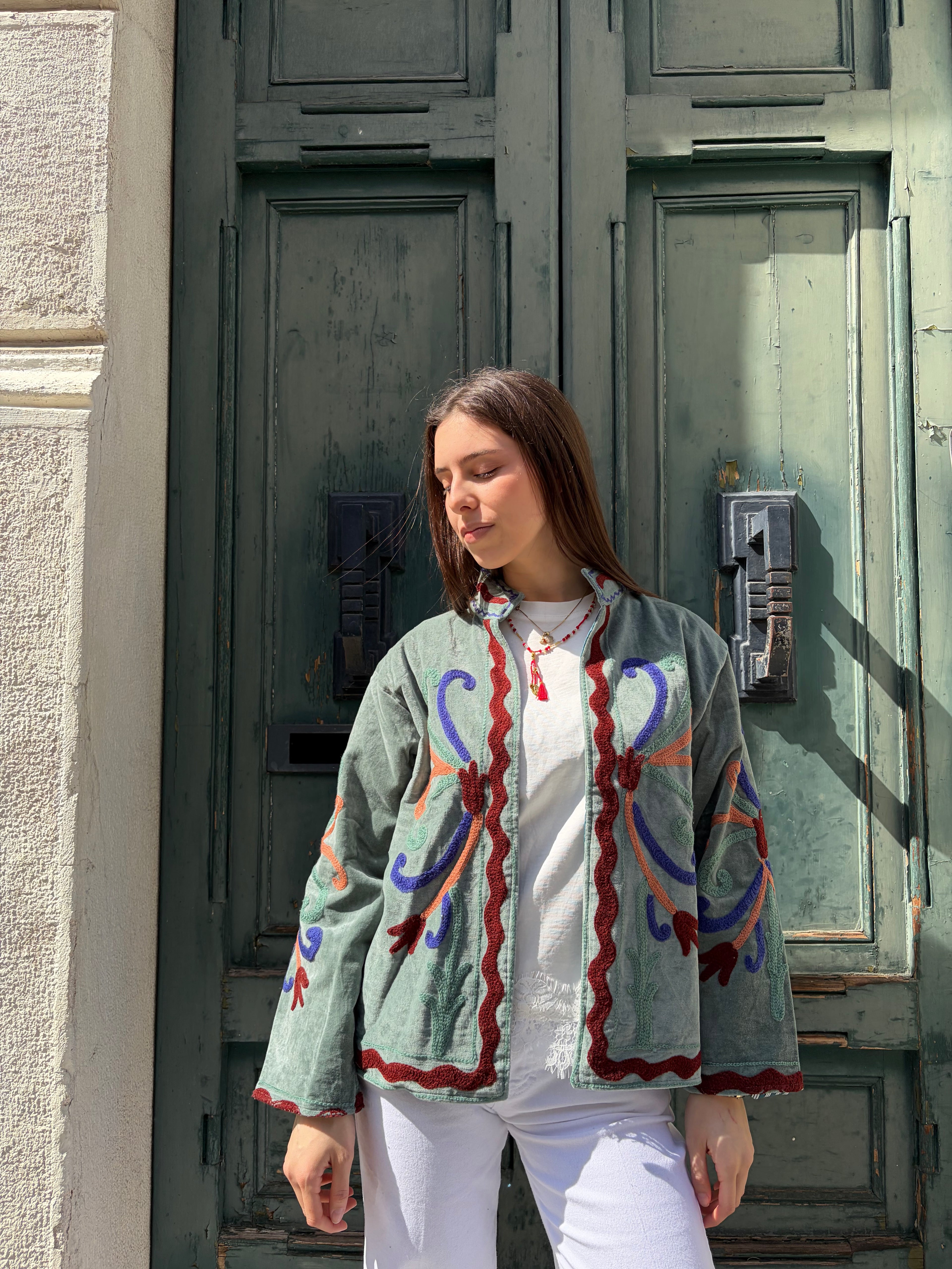 Giacca Indie Cotton Velvet