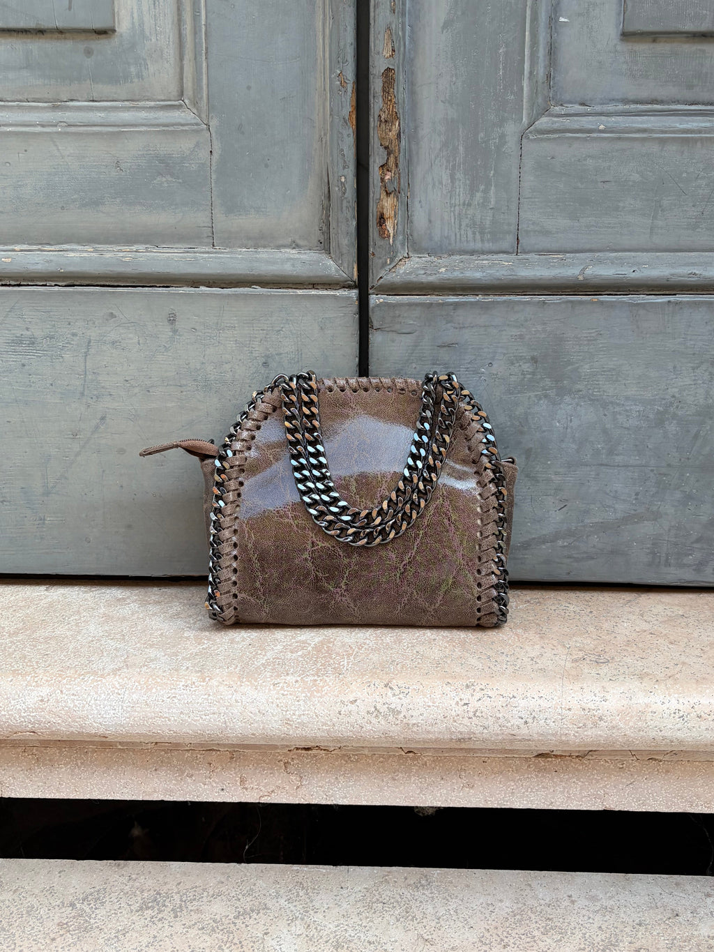 Borsa Stella catena argento
