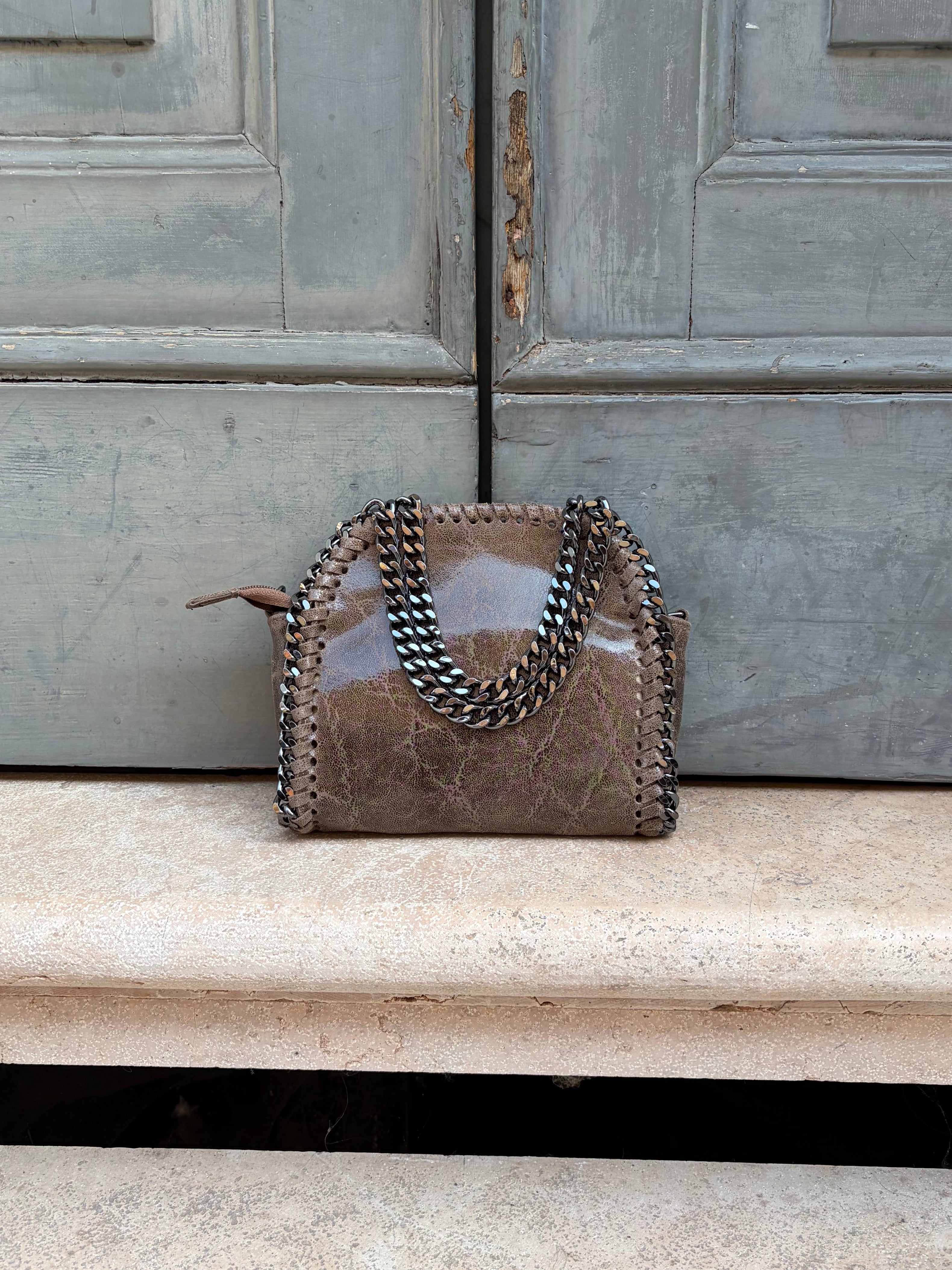 Borsa Stella catena argento