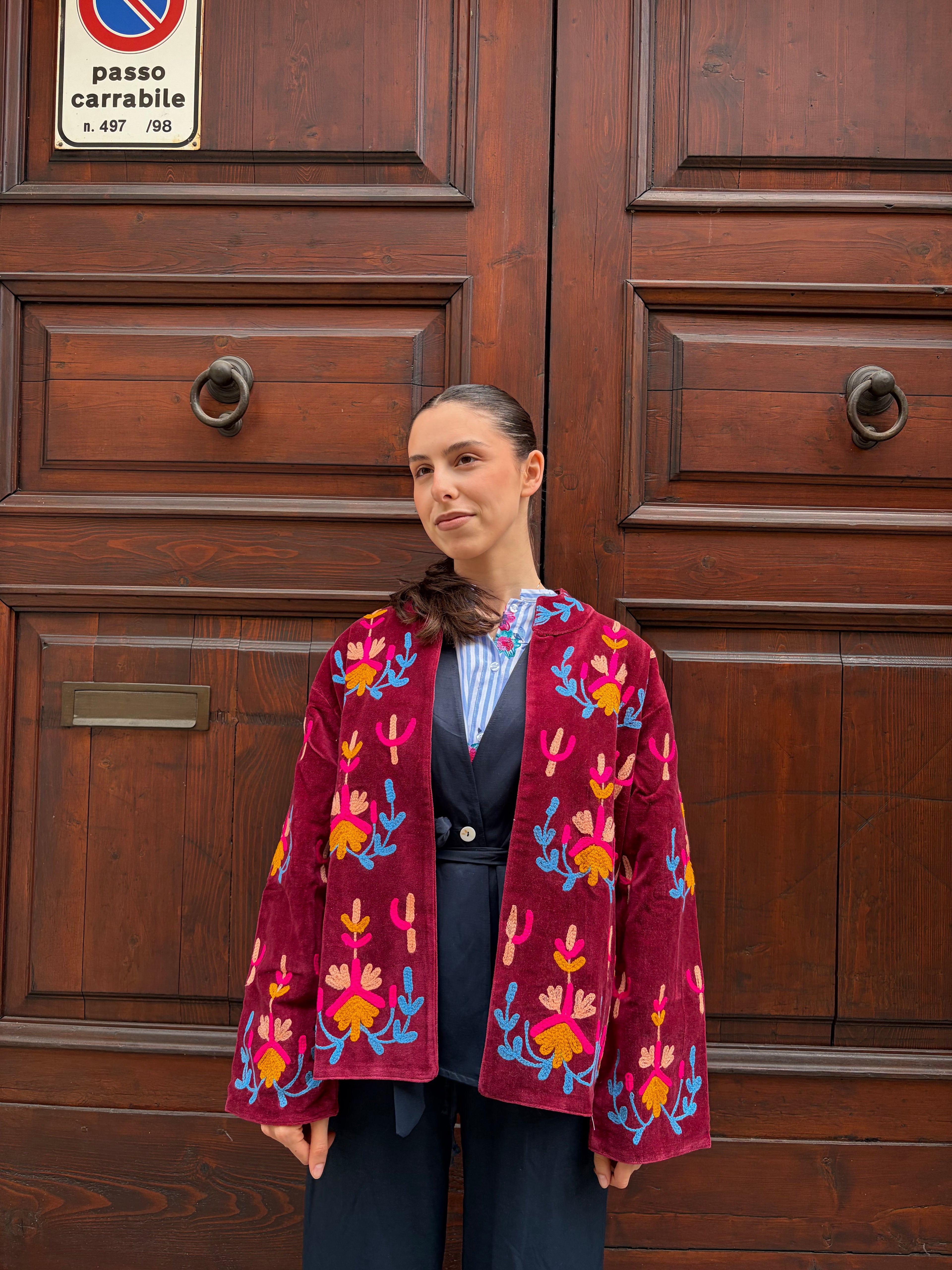 Giacca Indie Cotton Velvet