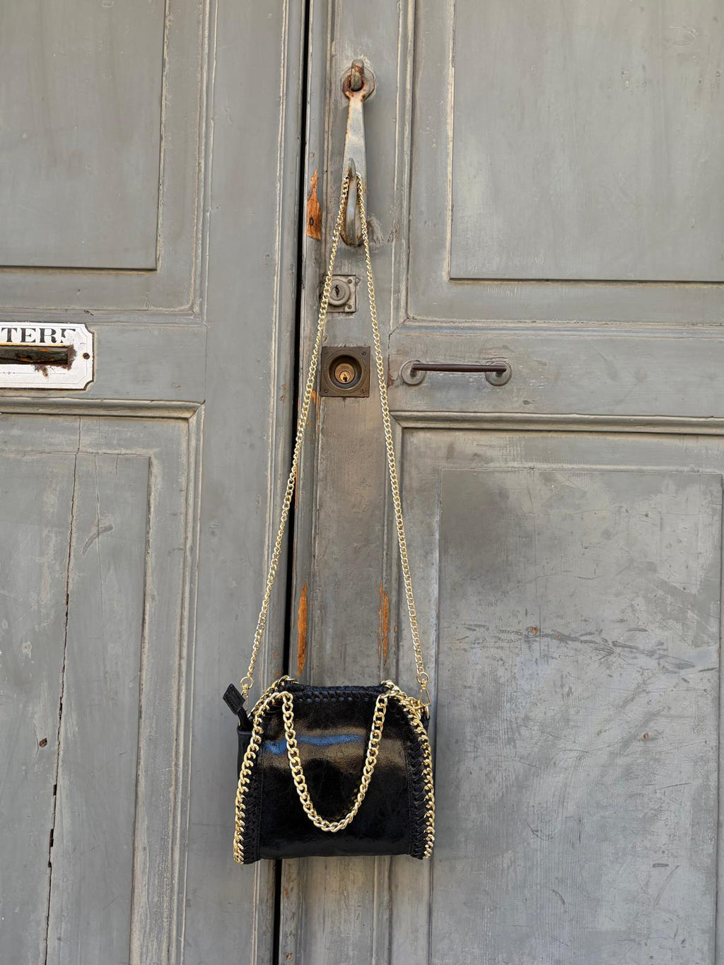 Borsa Stella catena oro