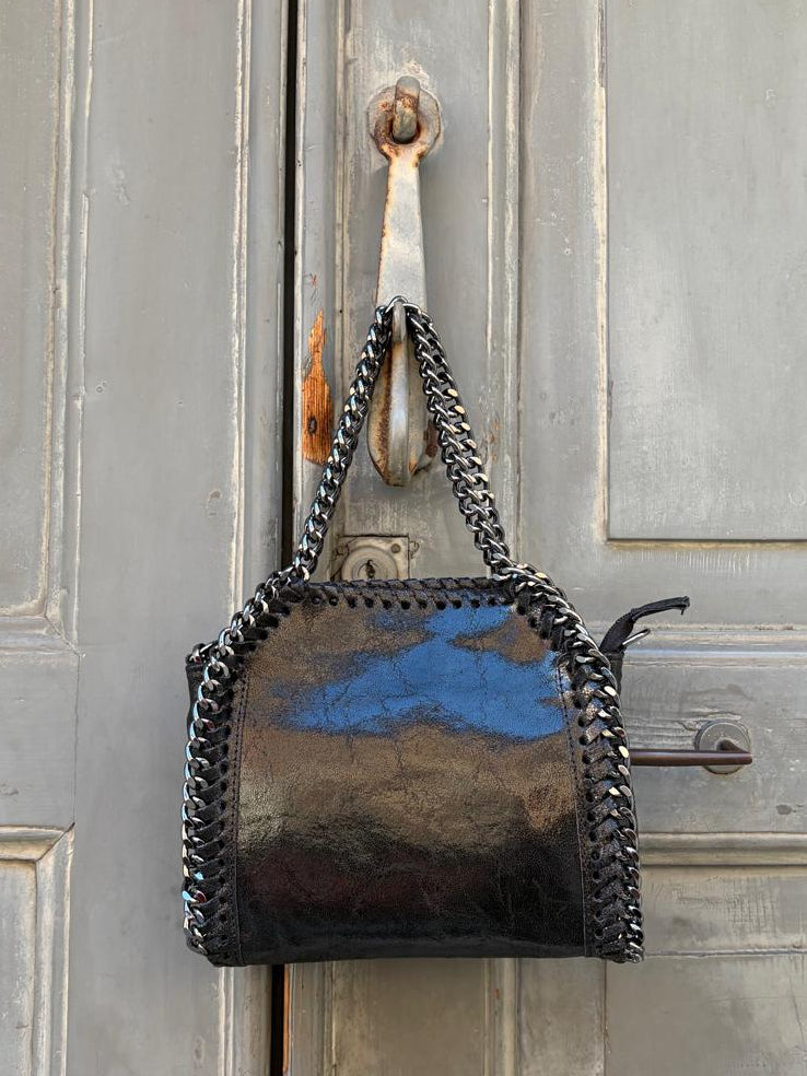 Borsa Stella catena argento