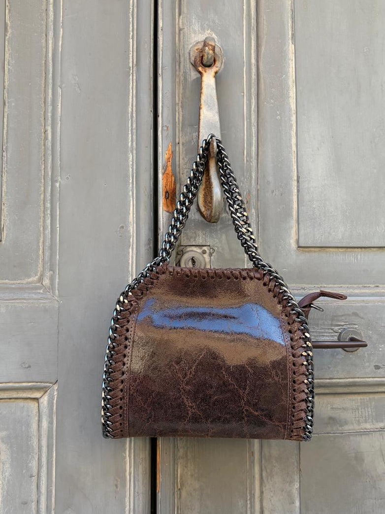 Borsa Stella catena argento