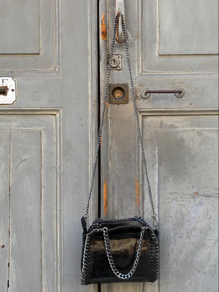 Borsa Stella catena argento