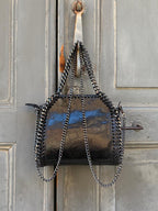 Borsa Stella catena argento