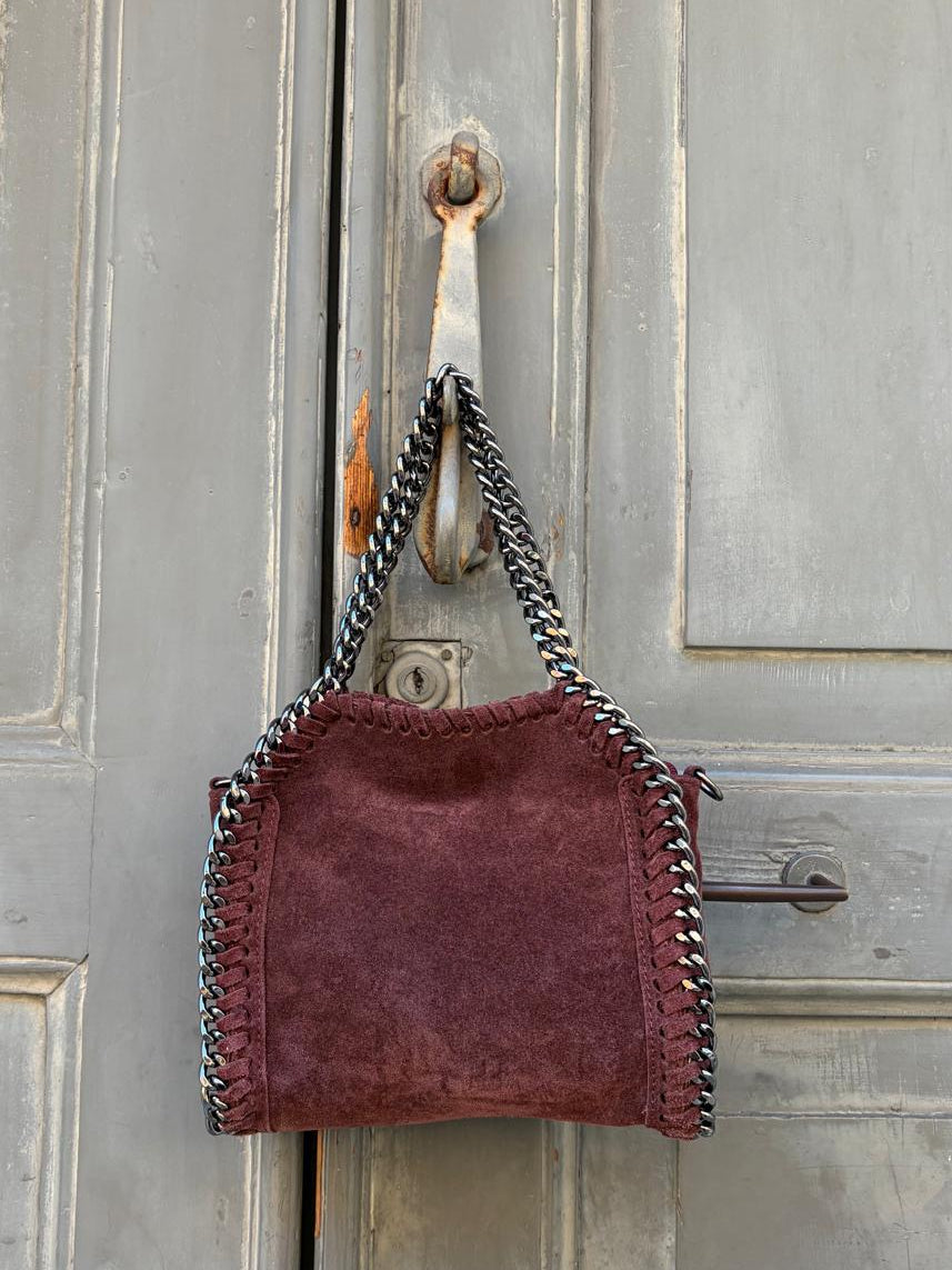 Borsa Stella catena argento