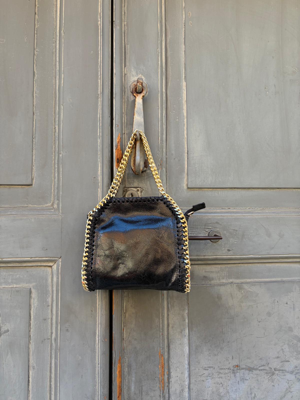 Borsa Stella catena oro
