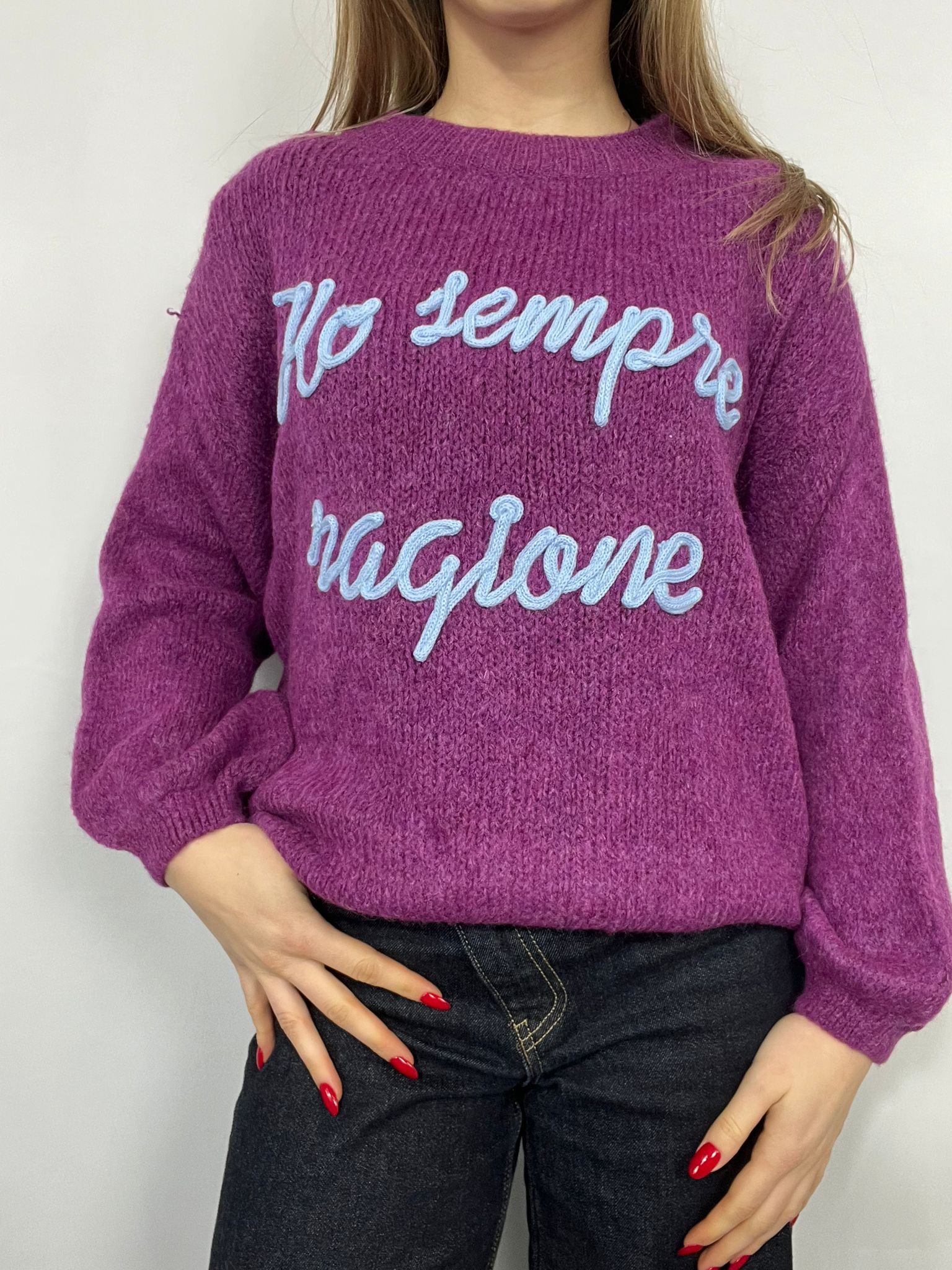Maglione "HO SEMPRE RAGIONE"
